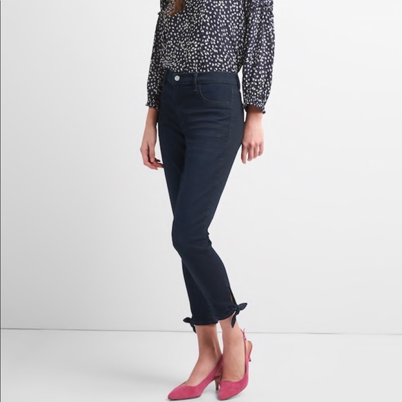 gap mid rise favorite ankle jeggings